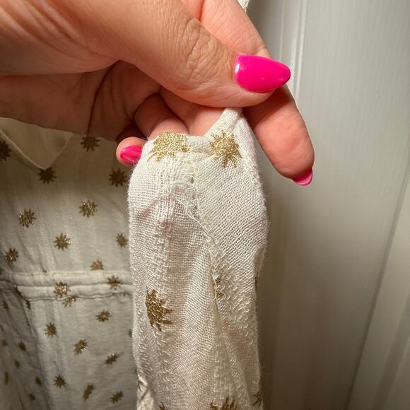 Sundress Daby Short Dress in Dubai Coconut Tassels Cream Size XS / Small - Picture 10 of 10